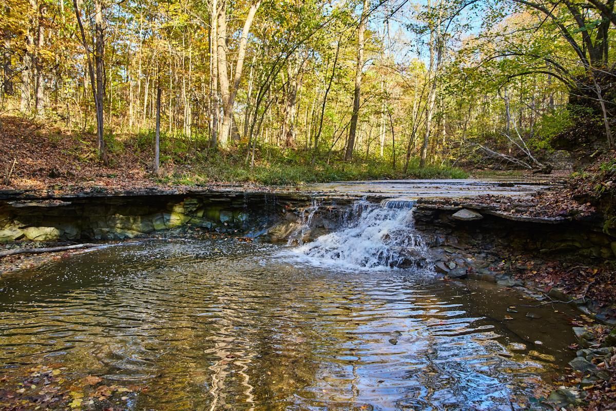 2016-10 IN Indiana Waterfalls Hathaway Preserve at Ross Run (11)